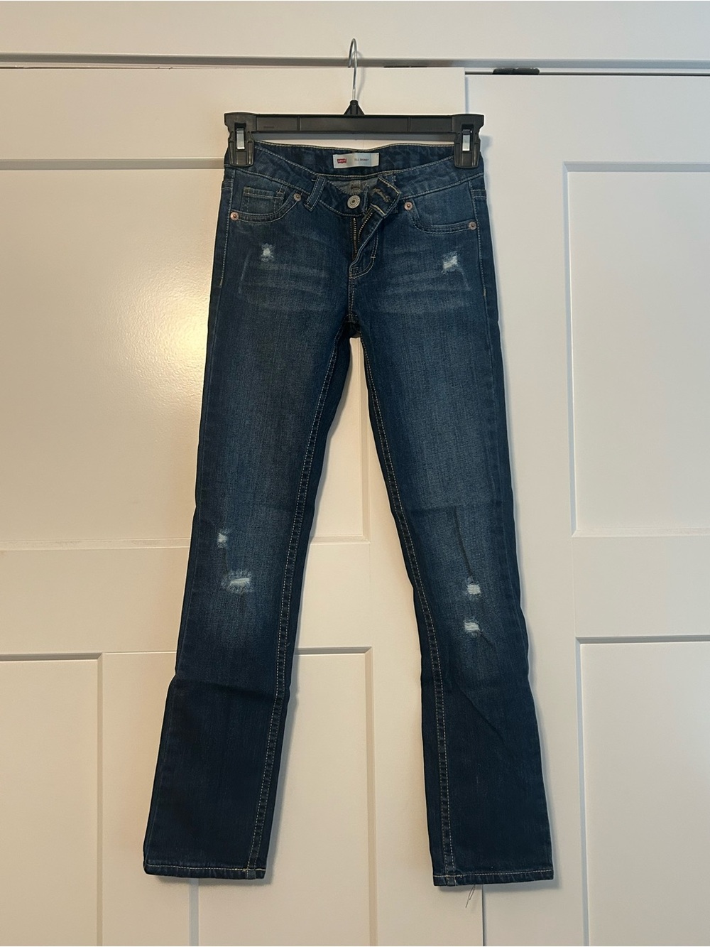 Levi's Dark Blue Straight-Leg Jeans